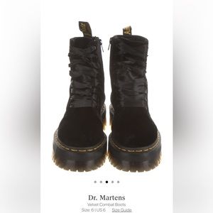 Doc Martens combat boots